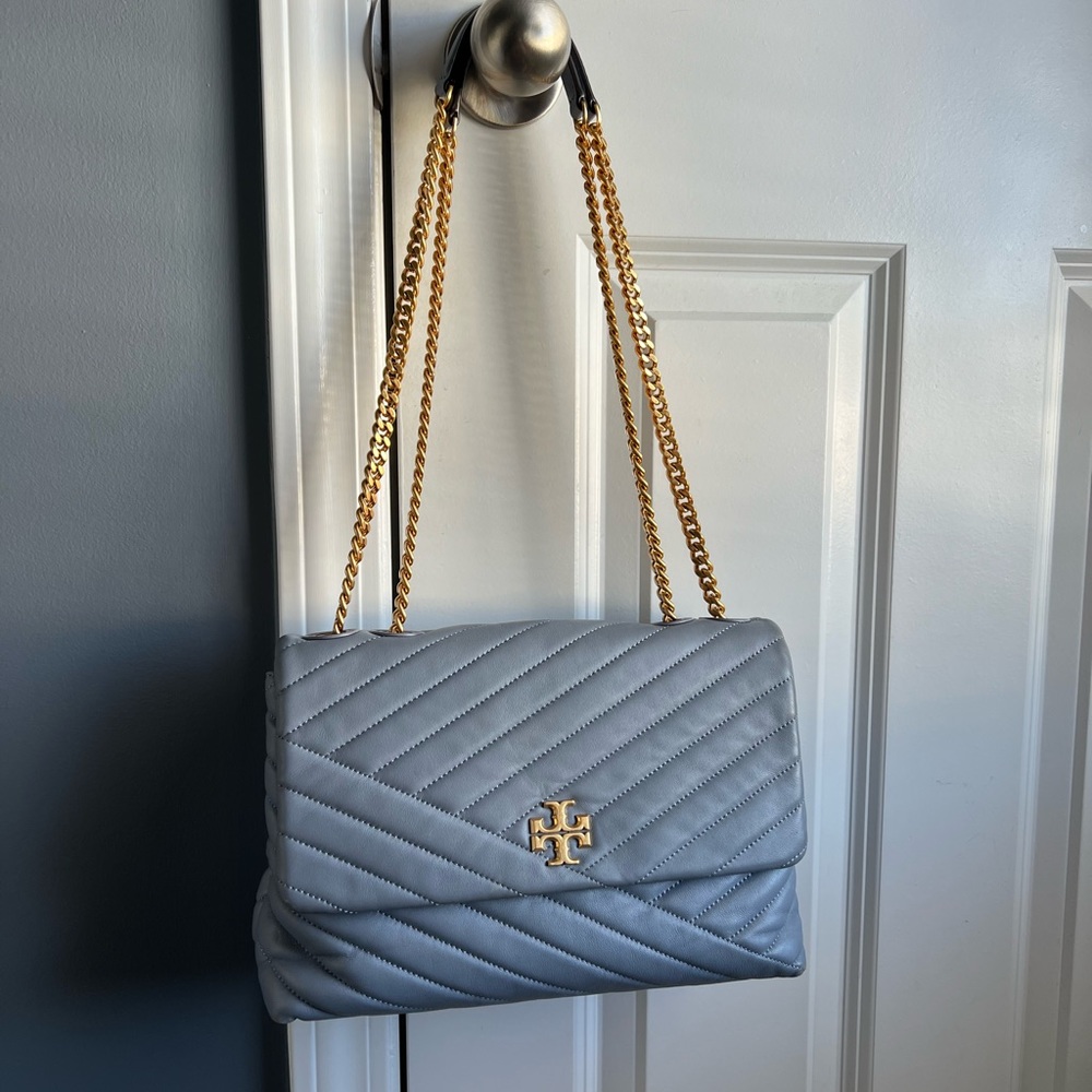 Baby blue Tory Burch bag